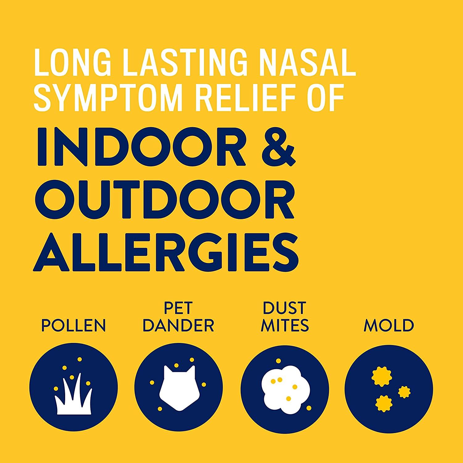 Astepro Allergy Nasal Spray, 24Hour Allergy Relief, SteroidFree Antihistamine, 60 Metered Sprays