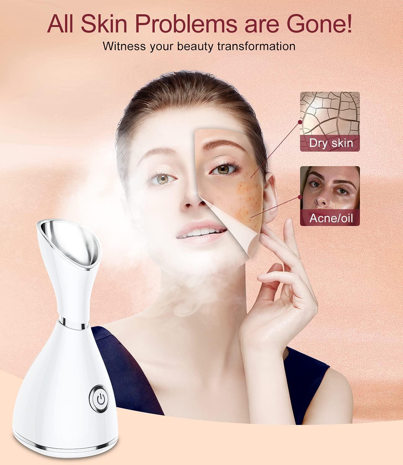 Facial Steamer for Face Steamer for Facial Deep Cleaning Professional