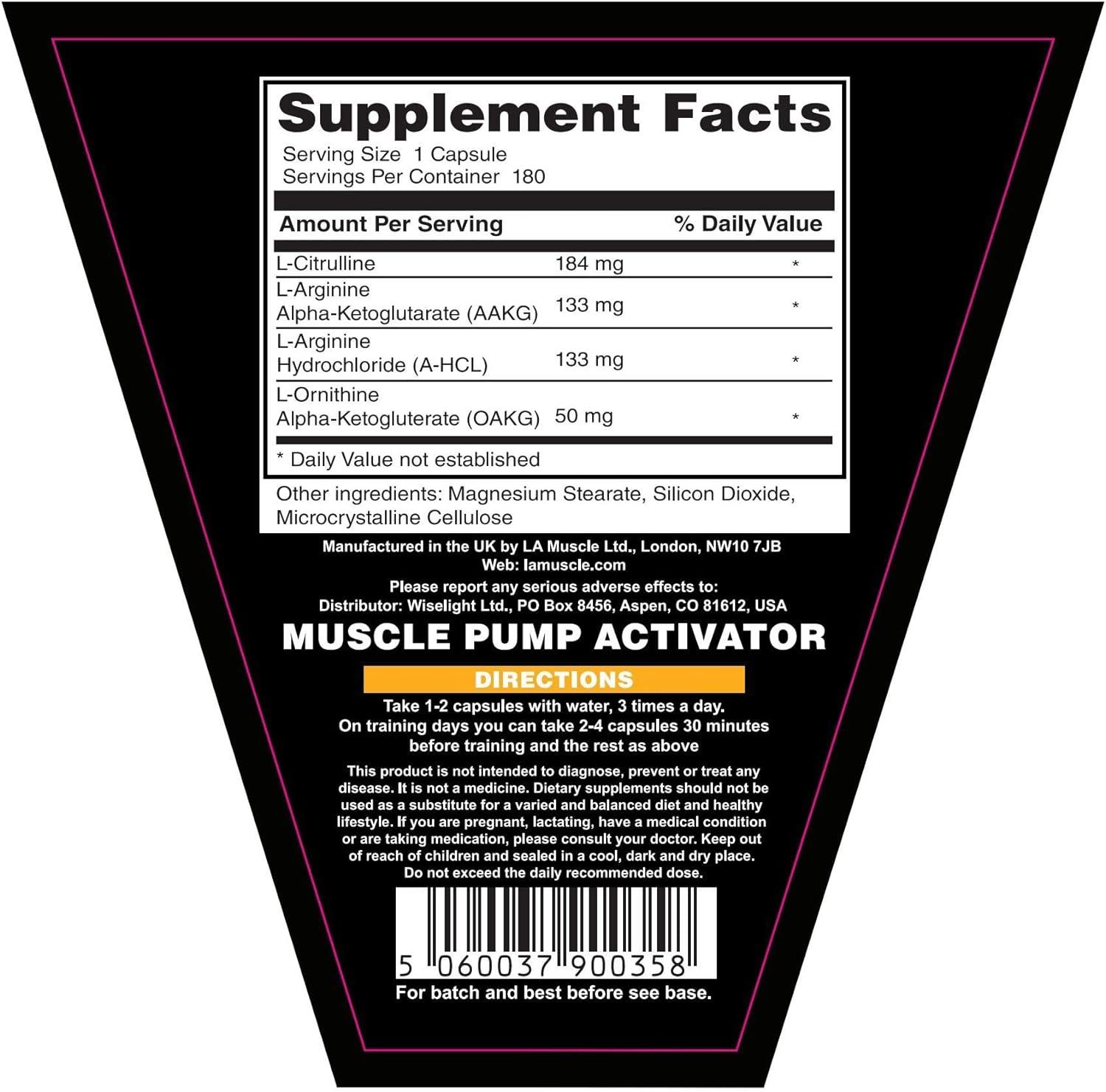 LA Muscle Norateen Gold (42 Capsules - 2 Pack) 100% Natural - View #6