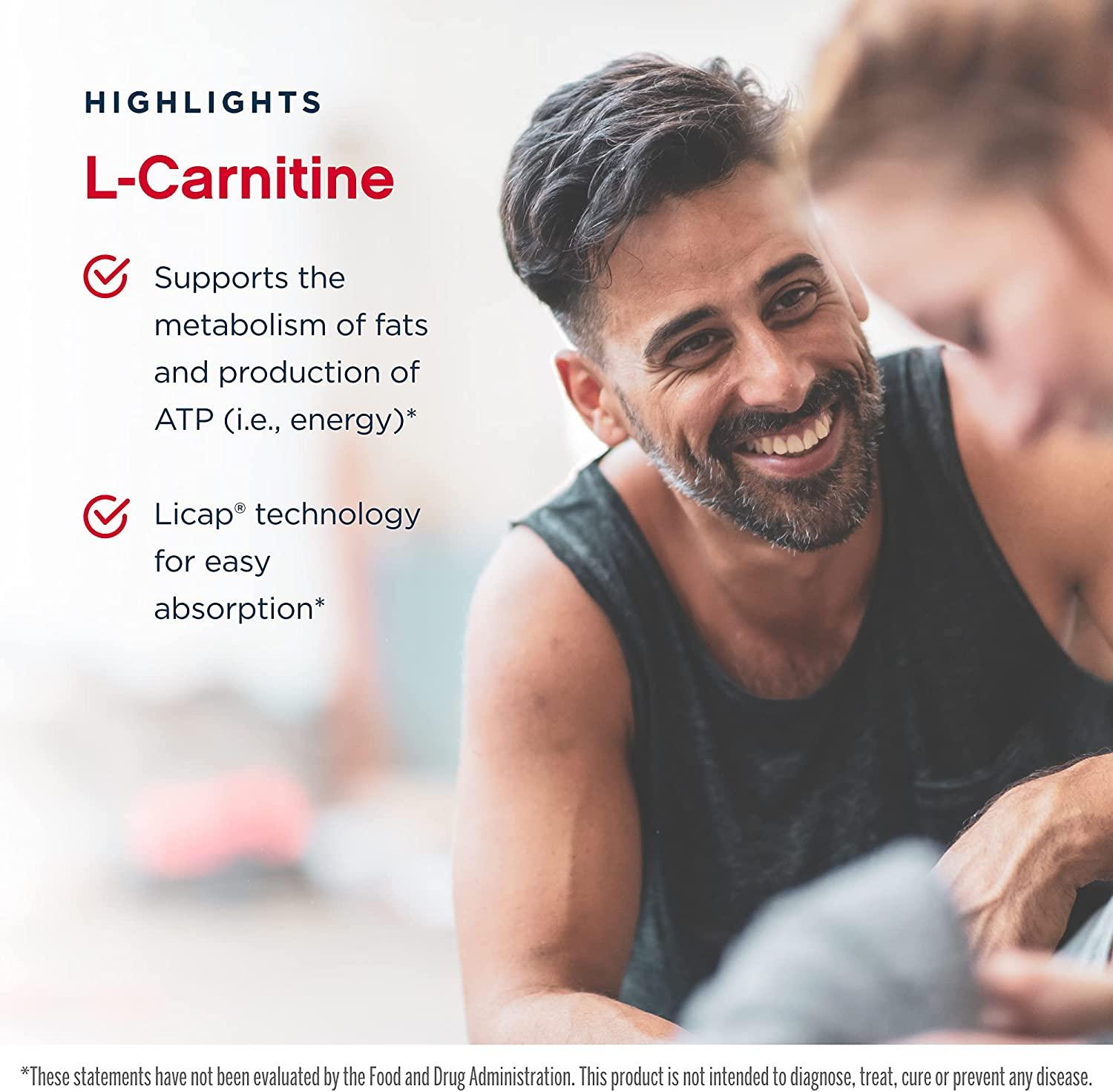Jarrow Formulas L-Carnitine 500 mg - 100 Veggie Licaps | Premium Fat Burner  & Energy Booster | Buy Now with Express International Delivery | GoSupps.com