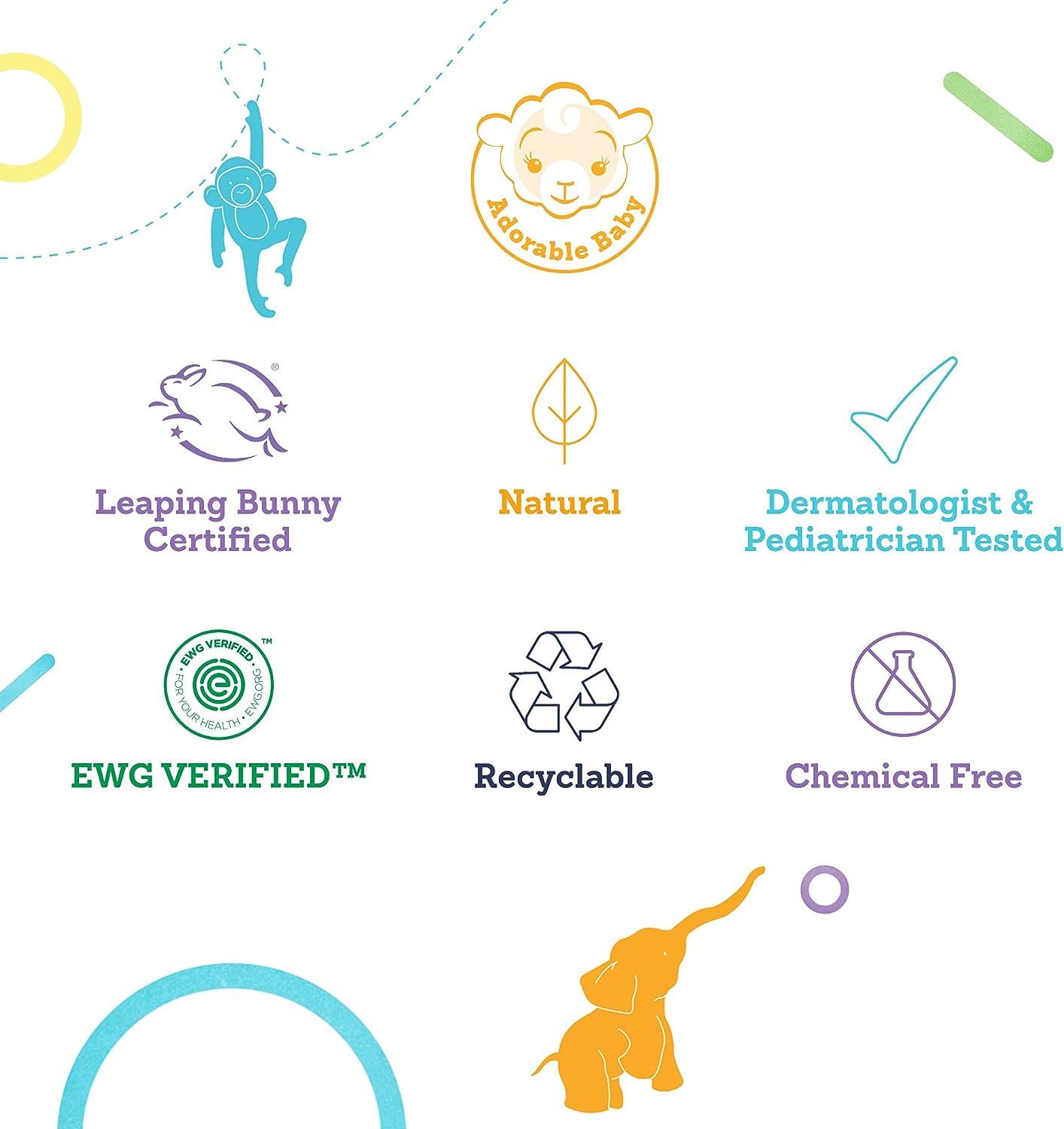 Adorable Baby Natural Diaper Rash Ointment EWG Verified for Safety