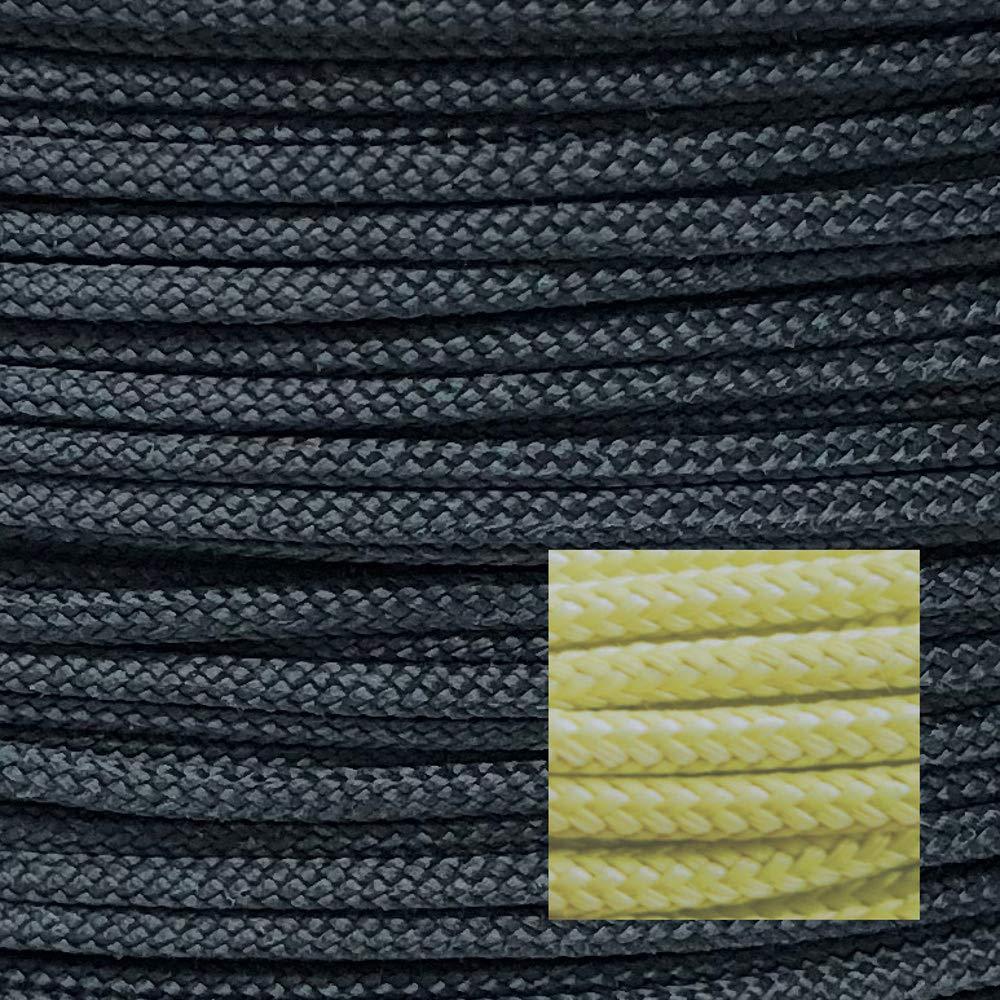 900lb 100 Dupont Kevlar Braided Line 3mm Dia Heavy Duty Speargun