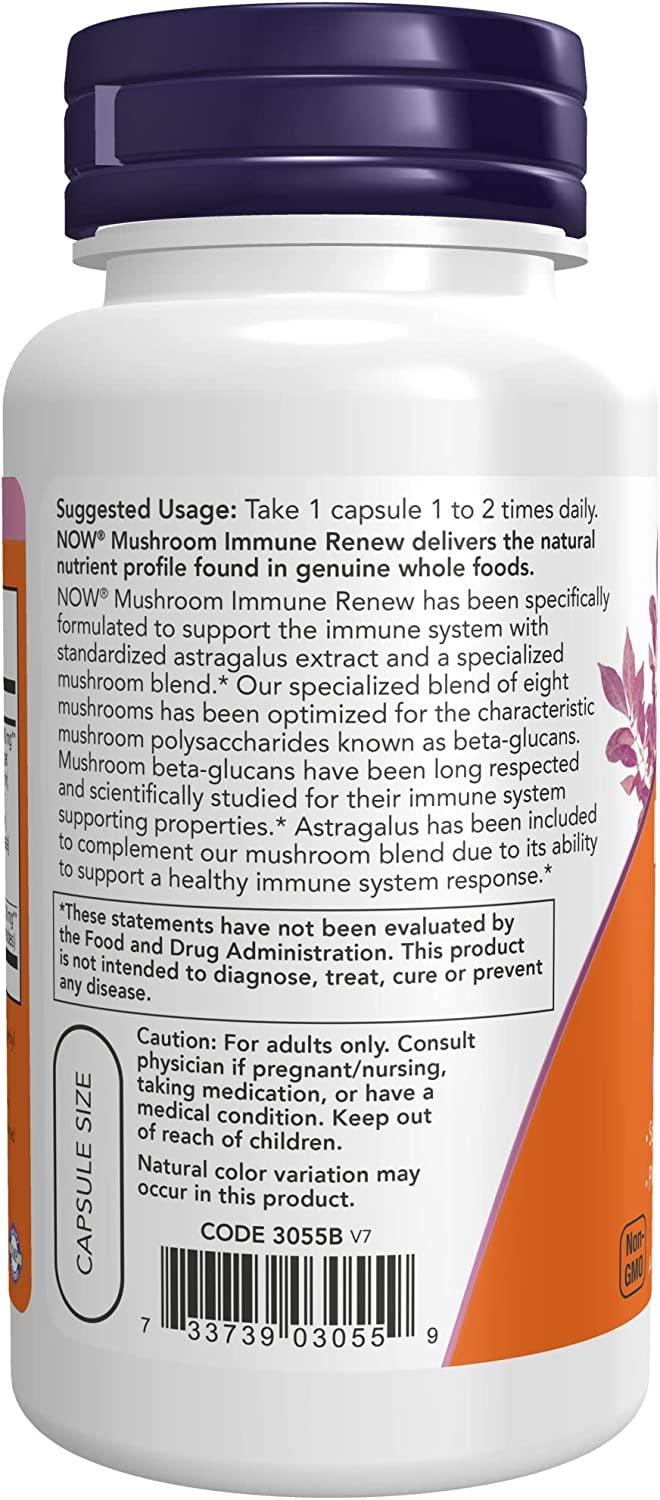 NOW Supplements, Immune Renew with Astragalus Root Extract, Immune