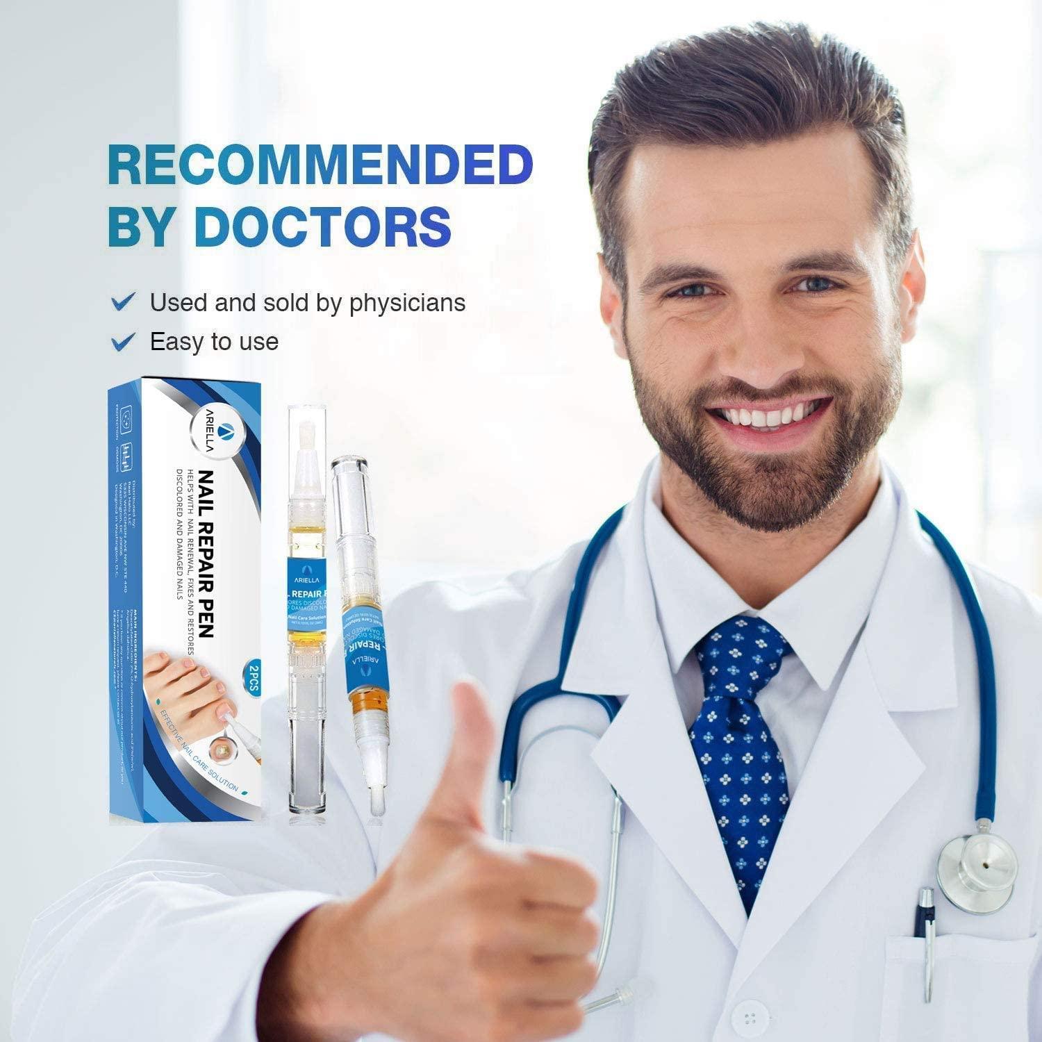 Ariella Nail Repair Pens for Toenail and Fingernail, Maximum Strength