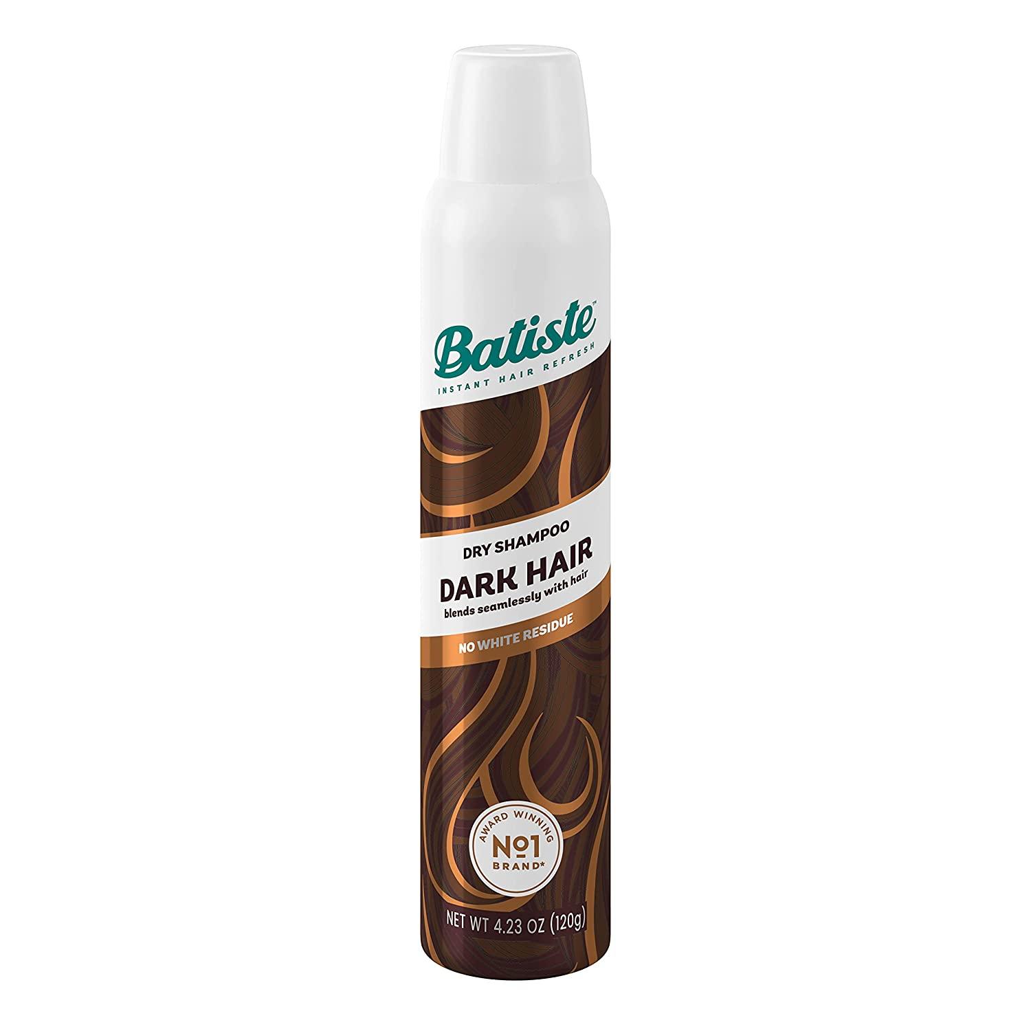 Batiste Dry Shampoo Divine Dark | Instant Oil Absorber & Volume Boost