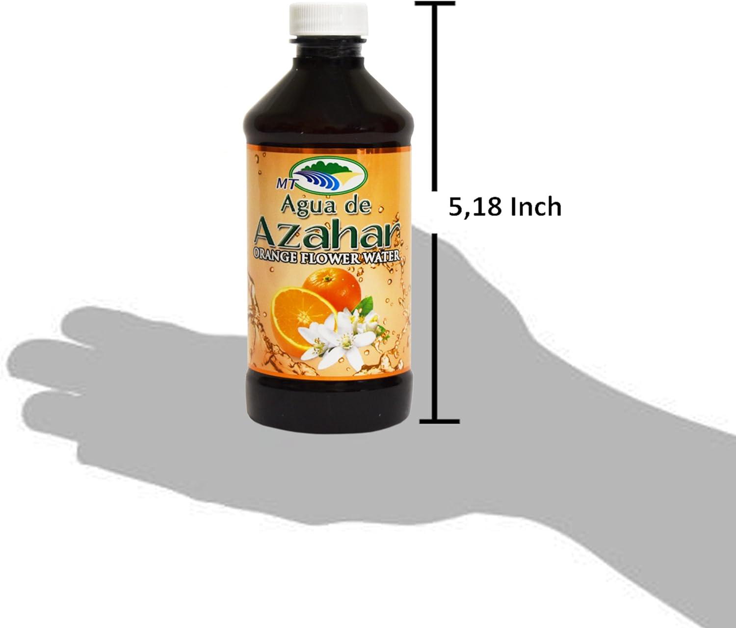Agua De Azahar Orange Flower-Blossom Water, 8 Fl Oz (Pack of 2)