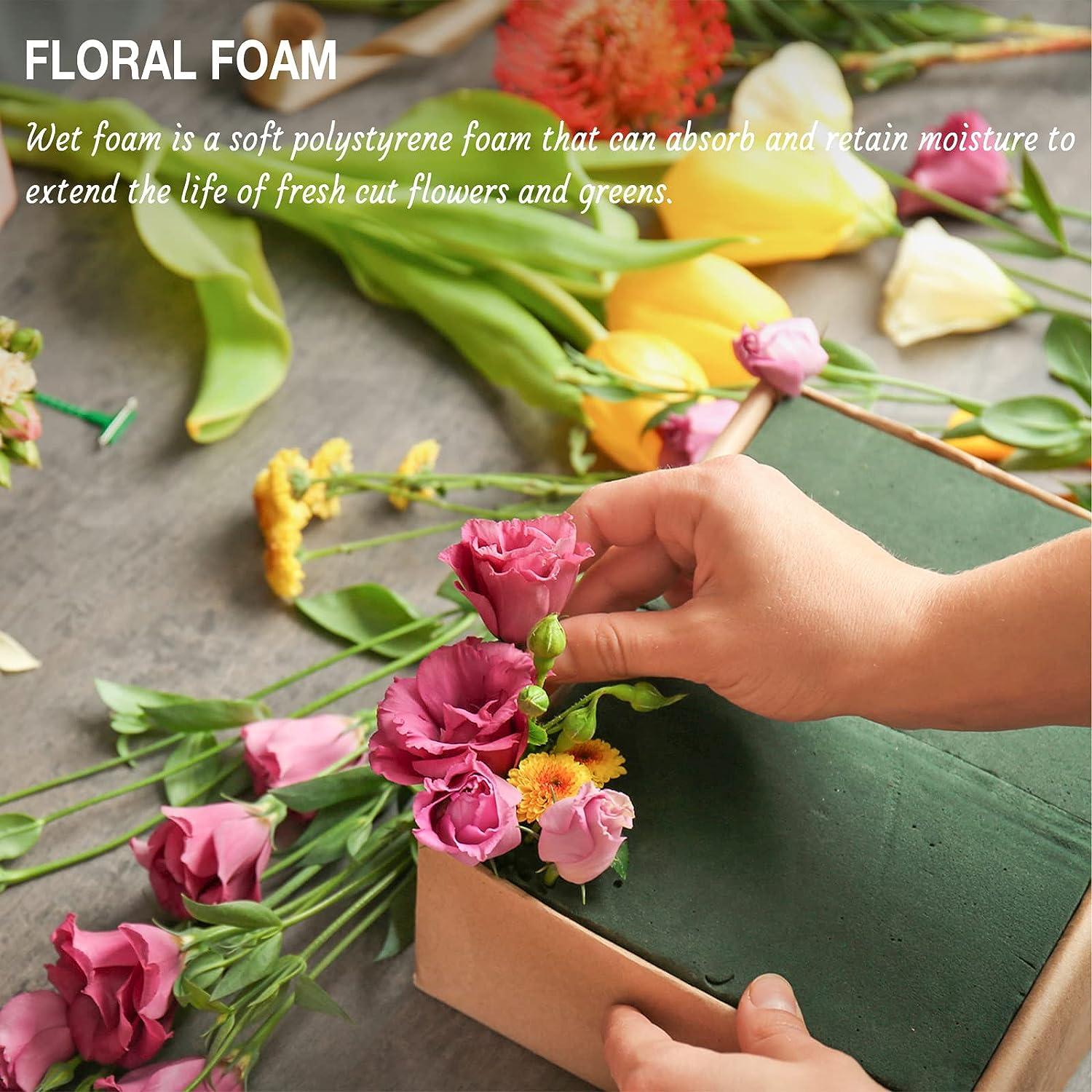 Floral Foam Bricks 23x11x8cm Wet Or Dry Florist Grade Stunning Fresh Artificial Flower Arrangements Wet Foam Green 10 - View #8