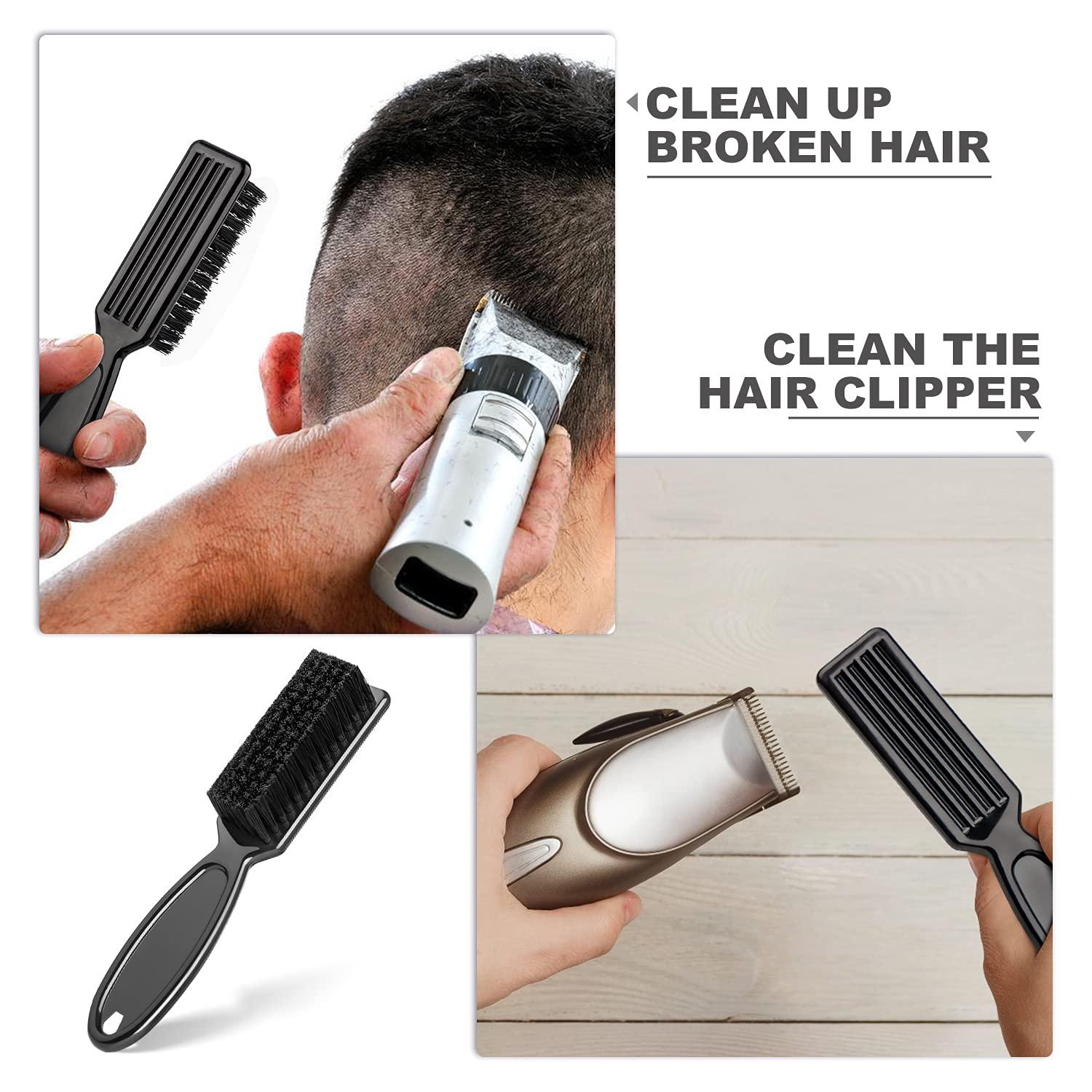 6 Pieces Barber Blade Cleaning Brush Clipper Cleaning Nylon Brush