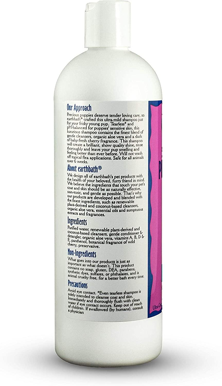 Earthbath UltraMild Puppy Shampoo and Conditioner Tearless & Extra