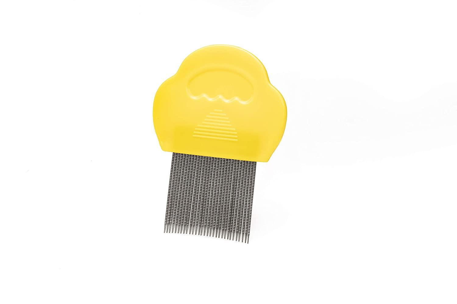 Clinical Guard Professional Lice Comb with Cleaning Brush, Pack of 2