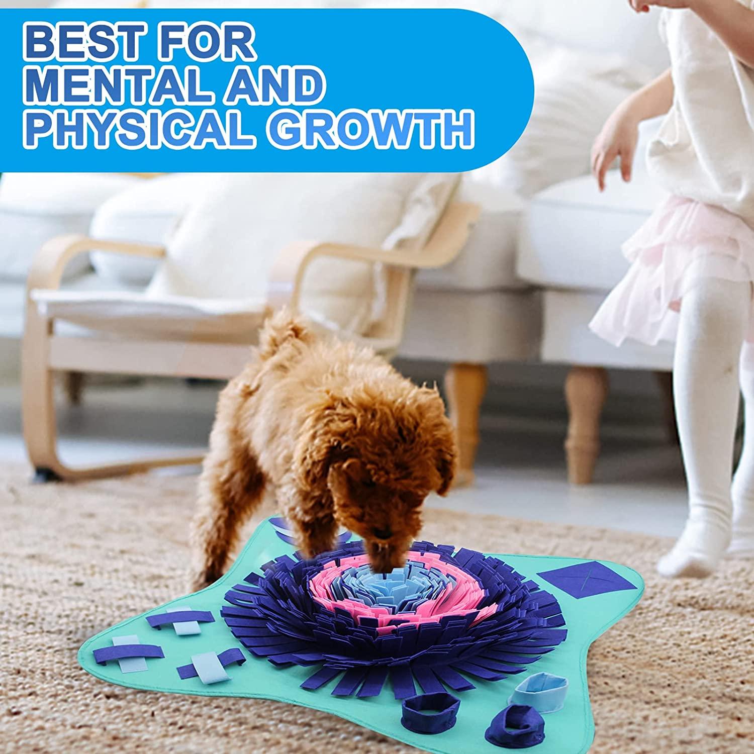 Pet Snuffle Mat for Dogs Cat Boredom Interactive Feed Game
