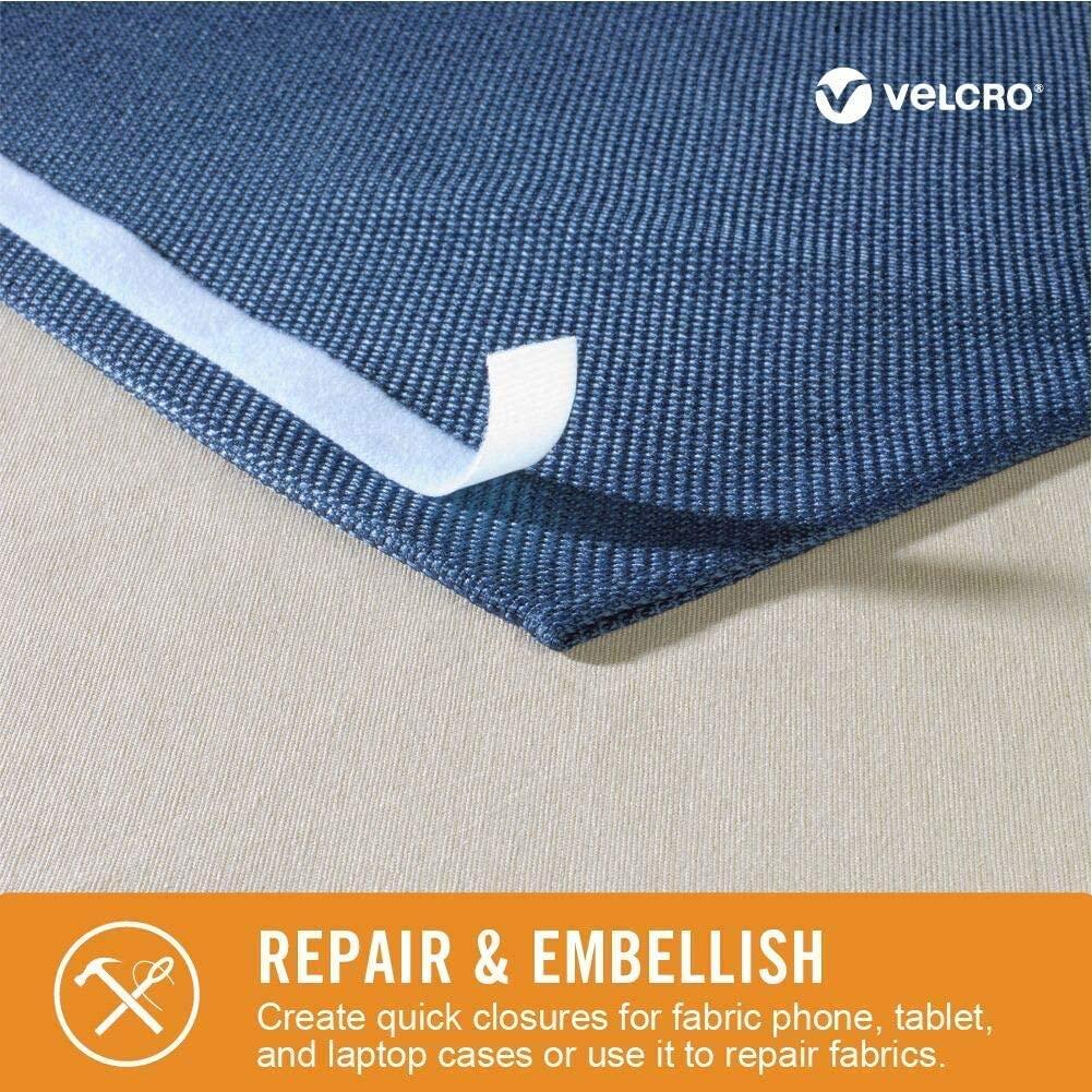 VELCRO Brand Sticky Back for Fabrics 10 Ft Bulk Roll No Sew Tape