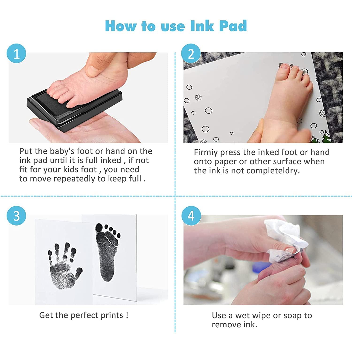 Oh So Prescious - Pet Safe Non-toxic Paw Print Ink Pad Kit