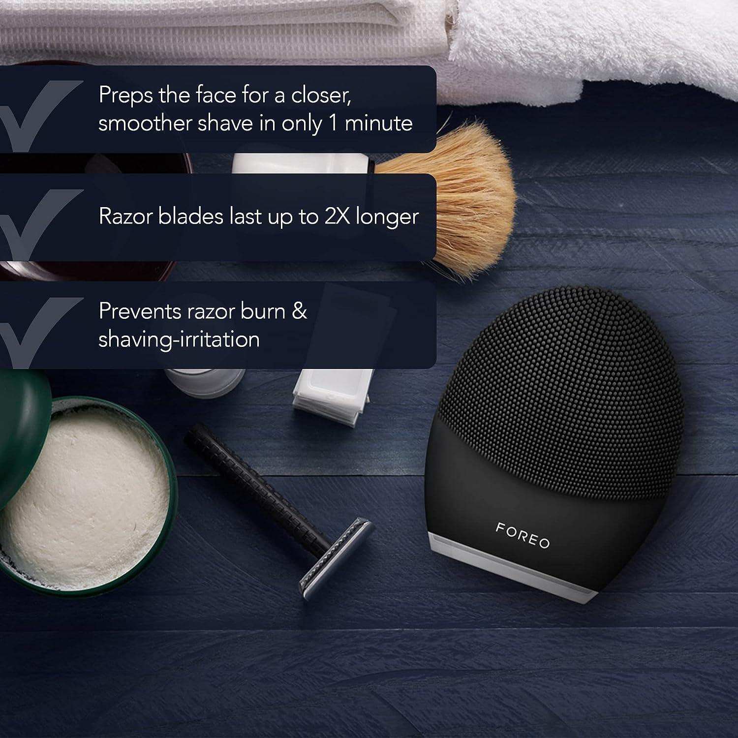 FOREO LUNA3 MEN FOREO LUNA 3 MEN, Facial Cleansing \u0026 Firming Massage Brush for