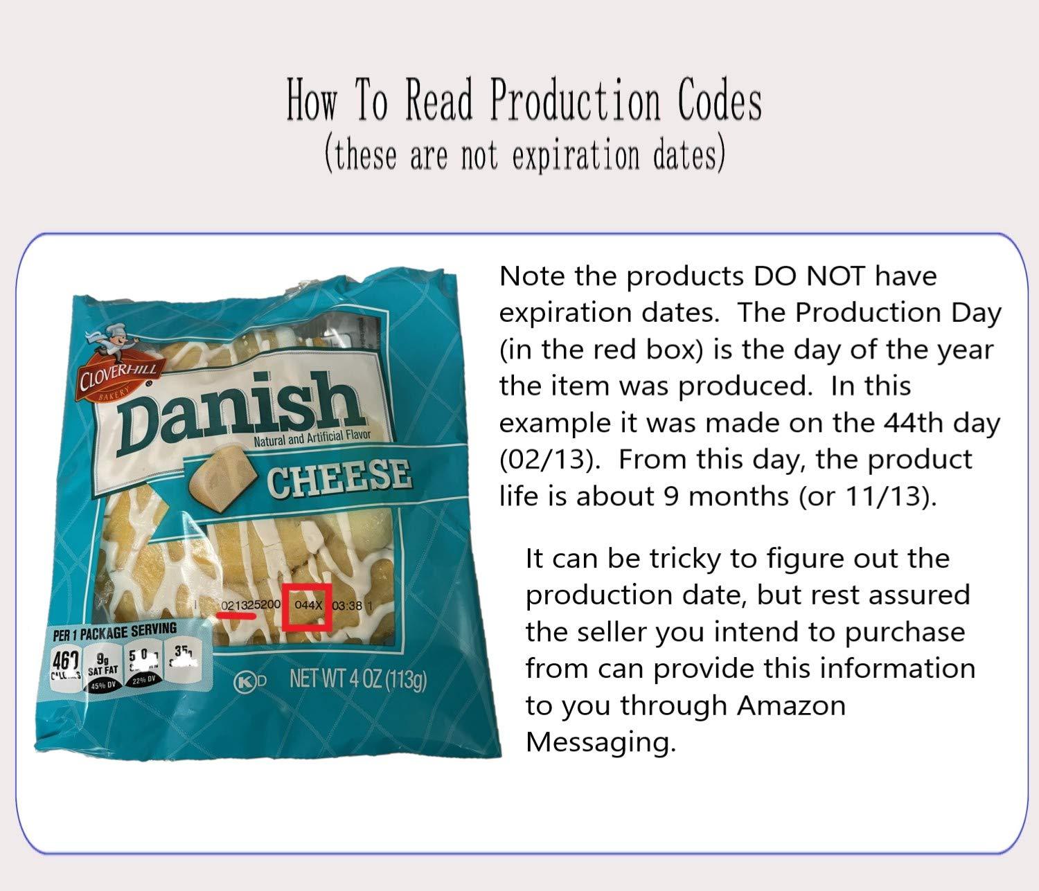 Cloverhill Bakery Ultimate Danish and Honey Bun Variety Pack