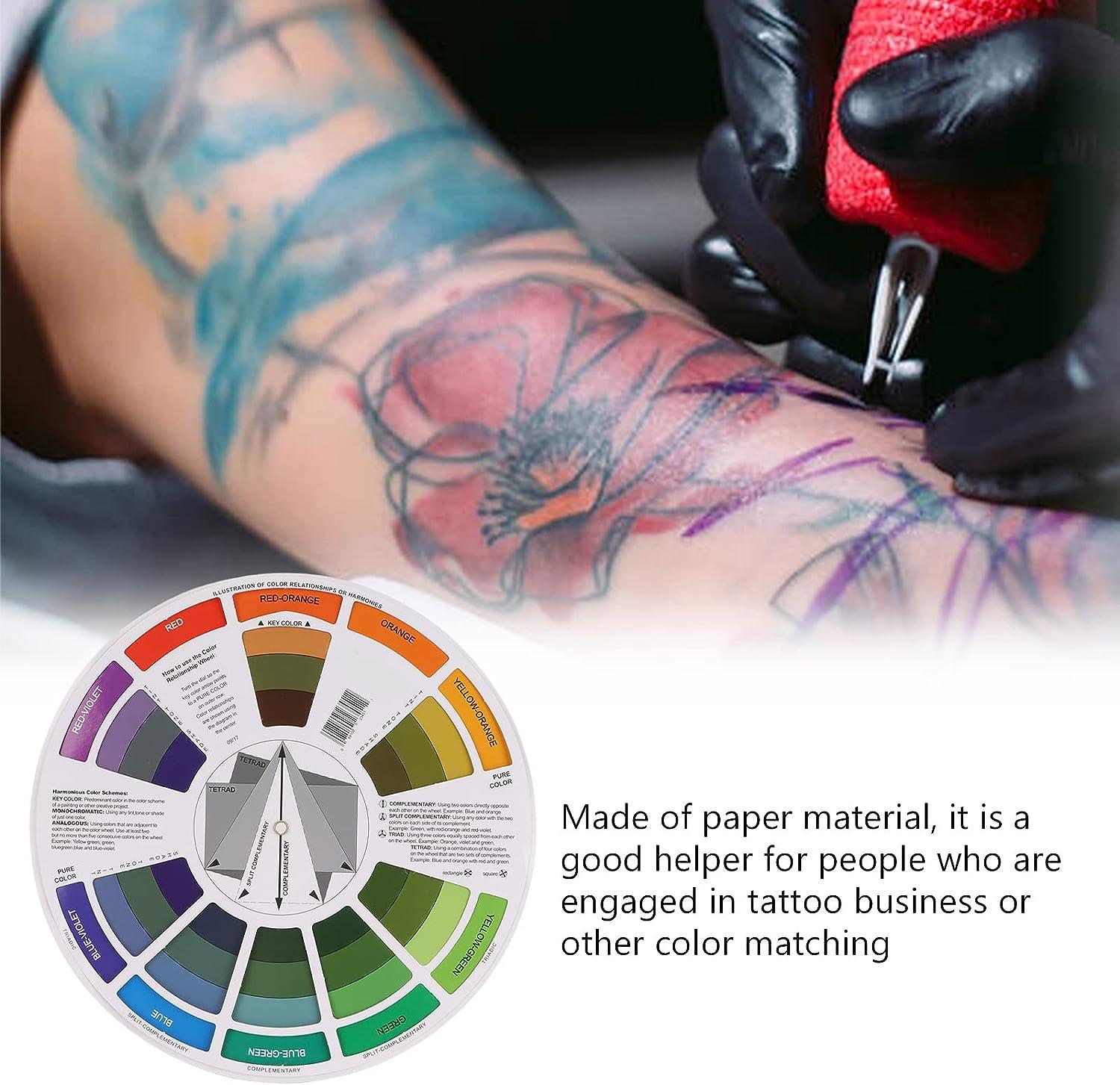 Discover 131+ tattoo color mixing latest