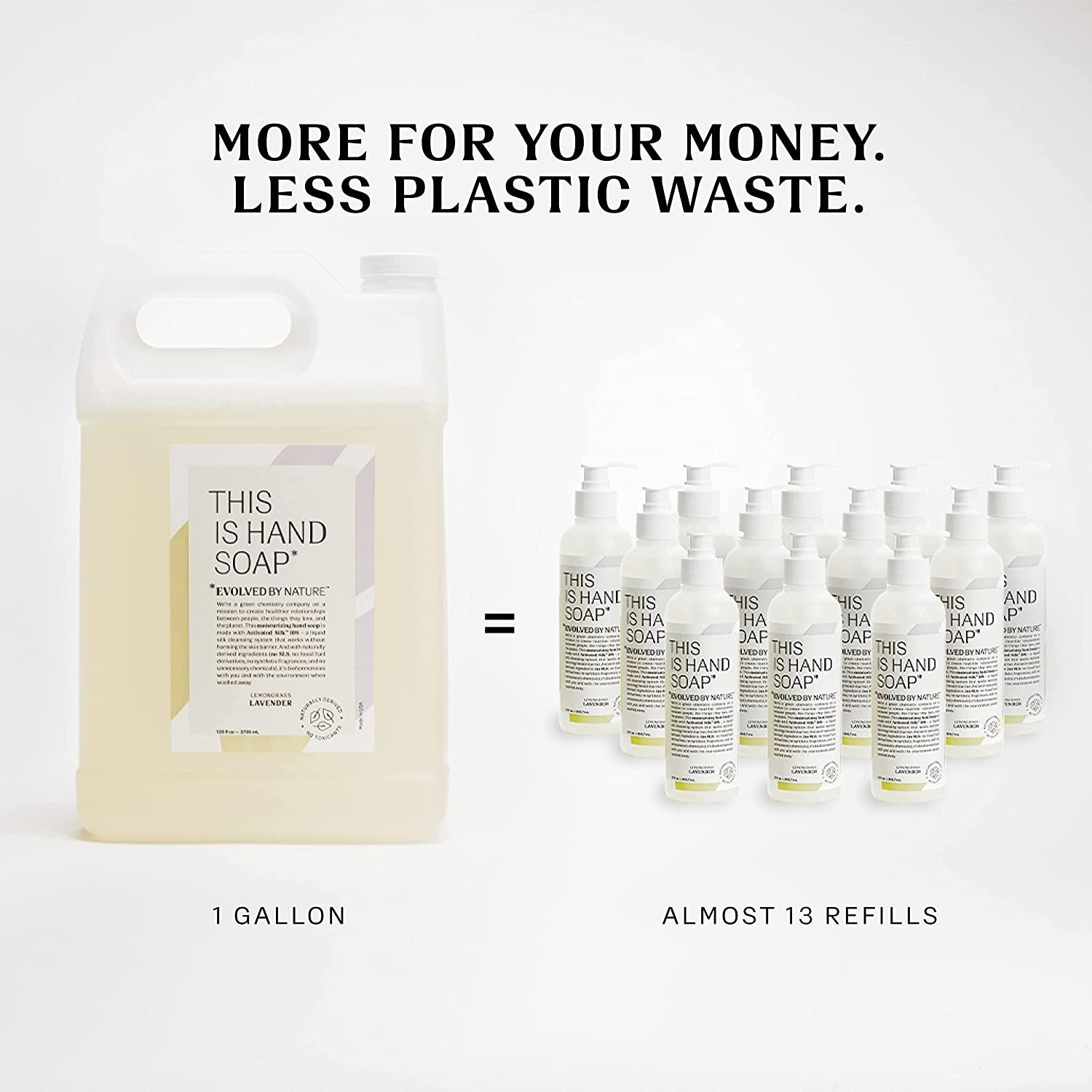 Evolved By Nature Liquid Hand Soap Refill, Lemongrass Lavender