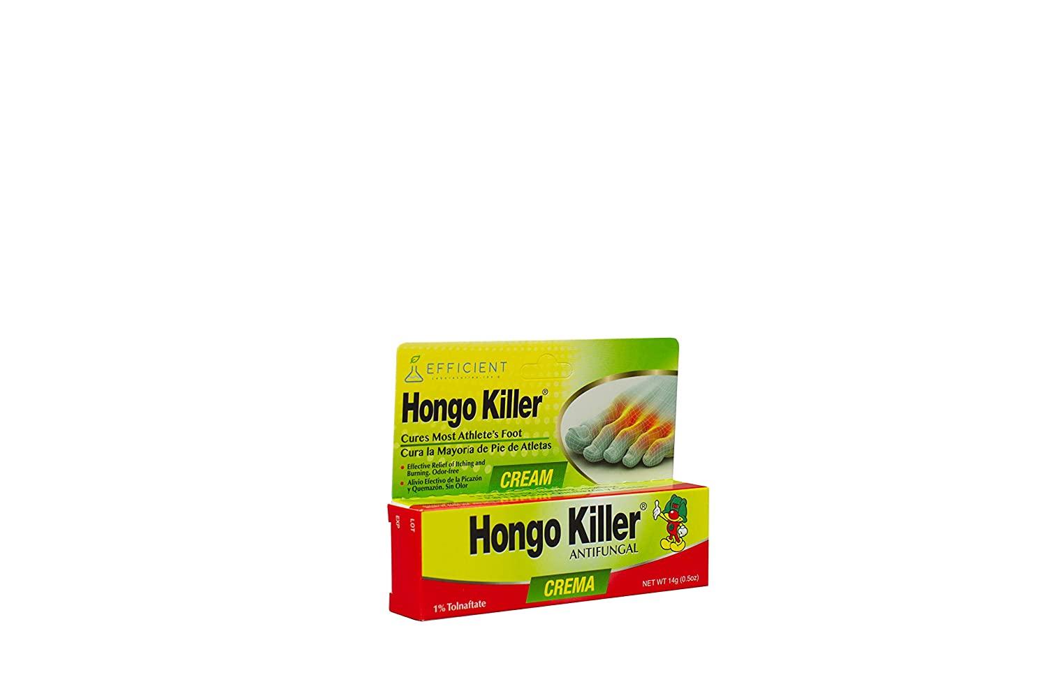 Hongo Killer Antifungal Cream 0.5oz Athlete's Foot Treatment