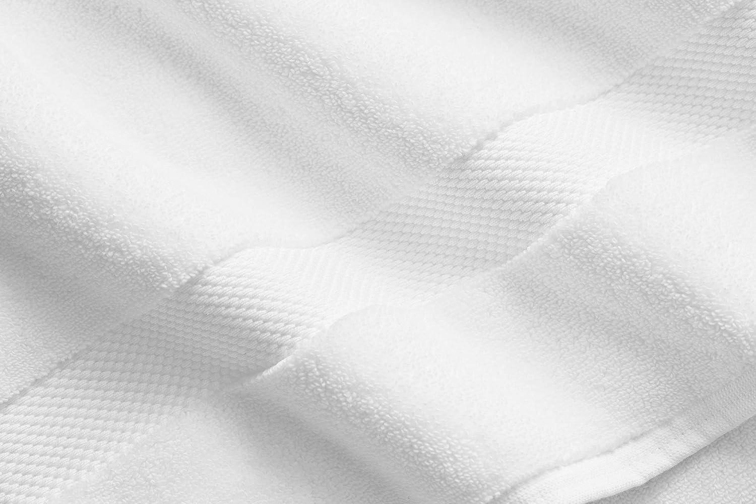 Supima Cotton 3 Piece Bath Towel Set by Laguna Beach Textile Co - Bath Towel, Hand Towel, Washcloth - Hotel Quality, Plush, 730 GSM Cloud Gray