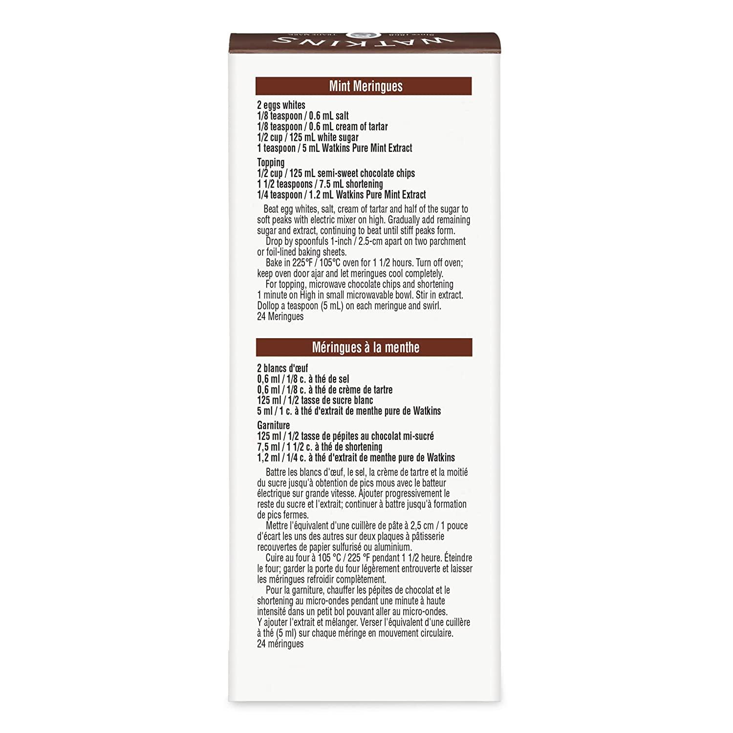 Watkins Pure Mint Extract 2 fl oz