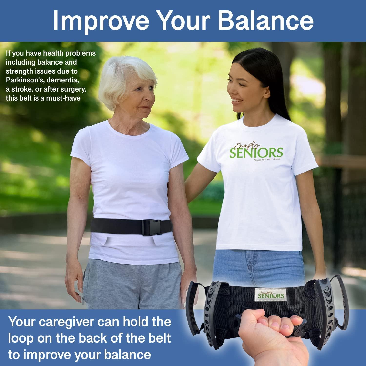 Gait Belt for Seniors EasytoUse Transfer Belts with Handles for