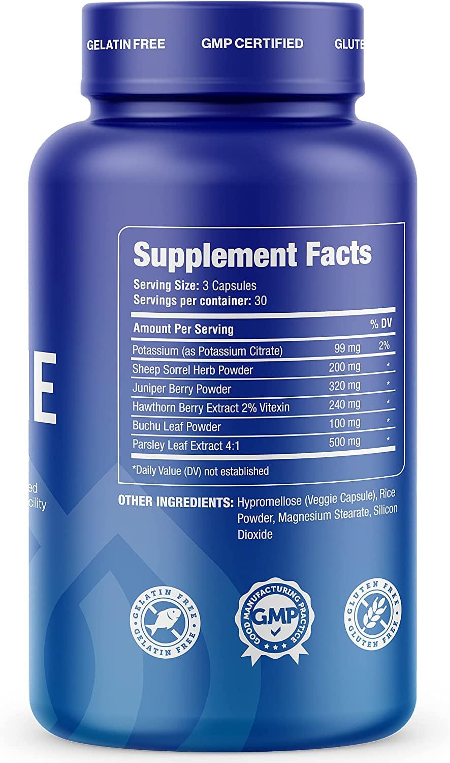 Dryzene Reduce Swelling in Legs & Feet Water Retention & Edema