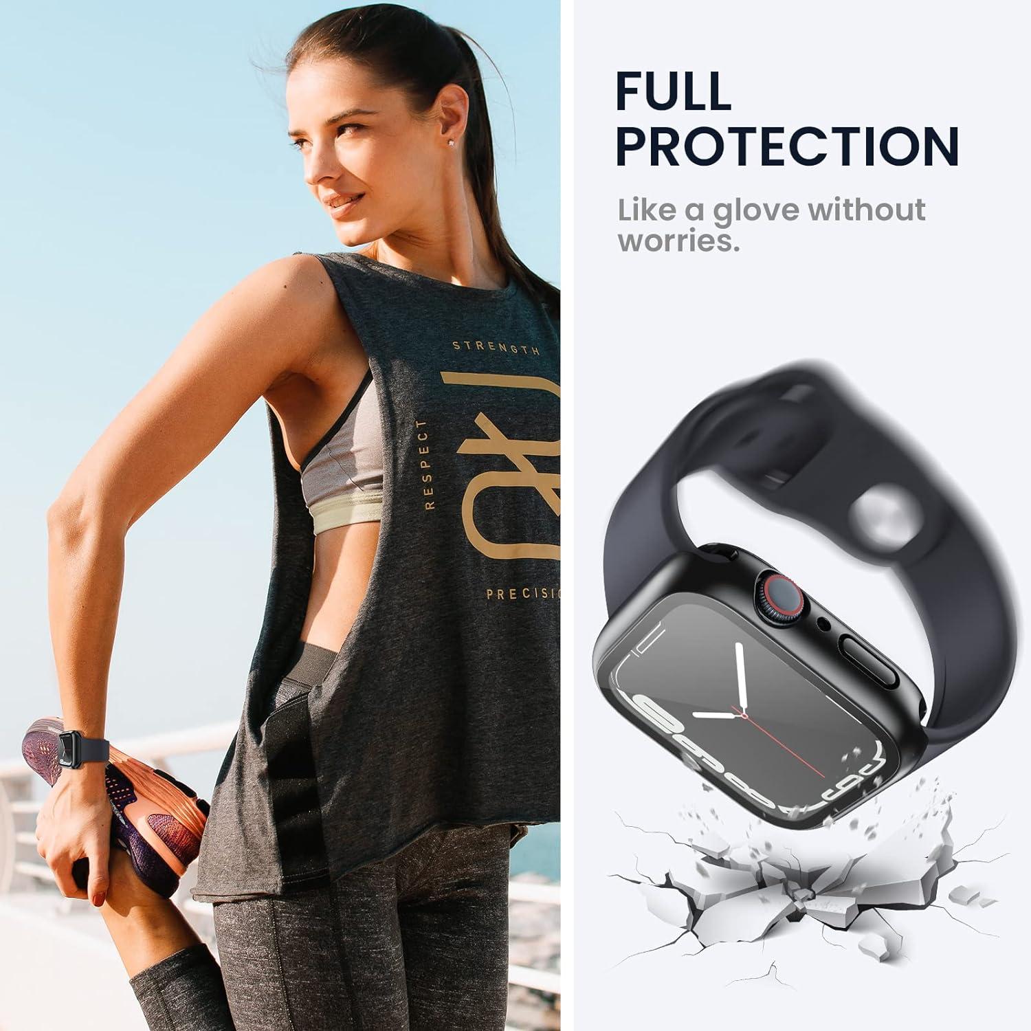 Iwatch Series Best Apple Watch Screen Protector Tensea 2-in-1