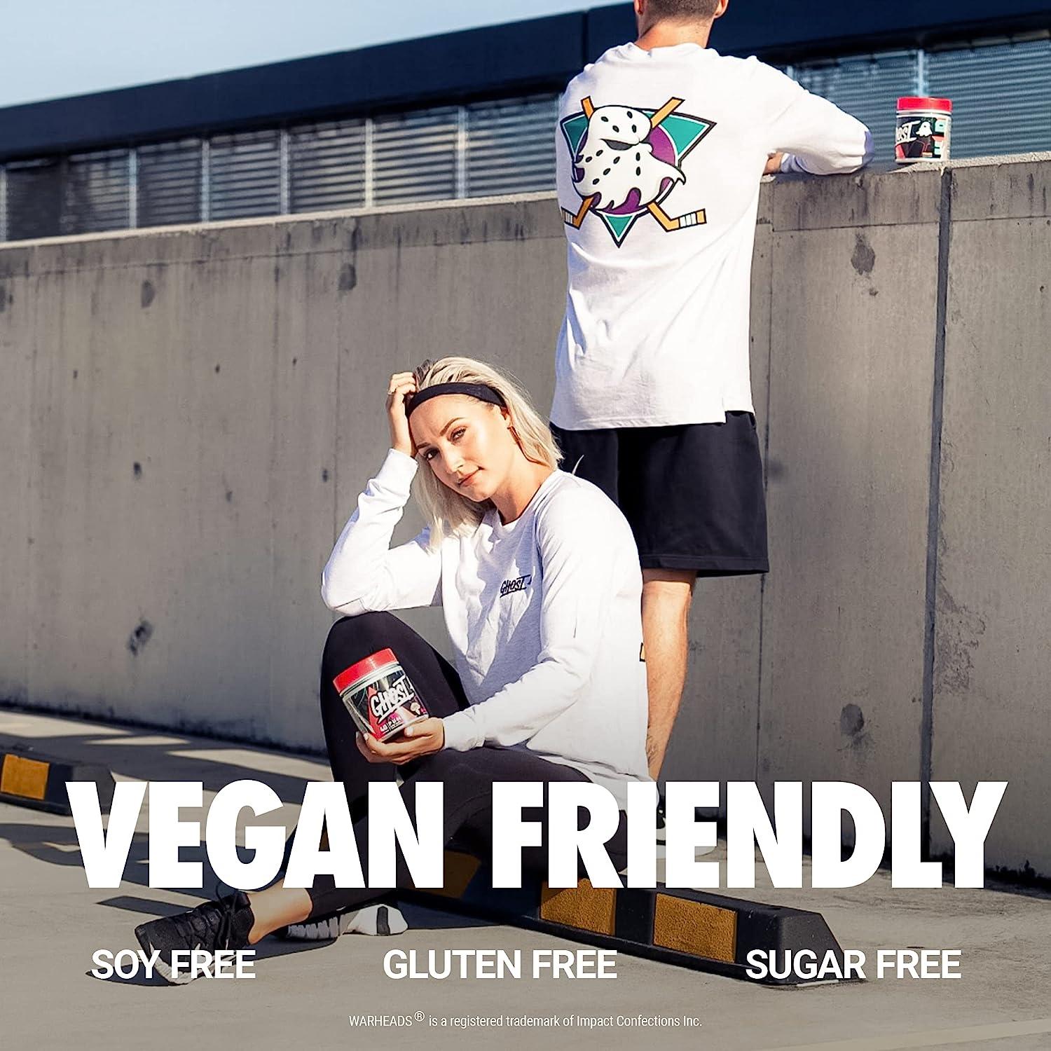 GHOST Pump Nitric Oxide Powder, Natty 40 Servings SugarFree & Stim