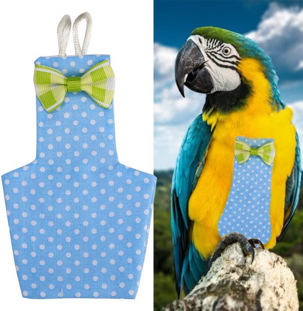 Conlense Pigeon Pants Cloth Diaper Fasteners Parrot Diapers Pet Bird Clothes Parrot Diapers Pet