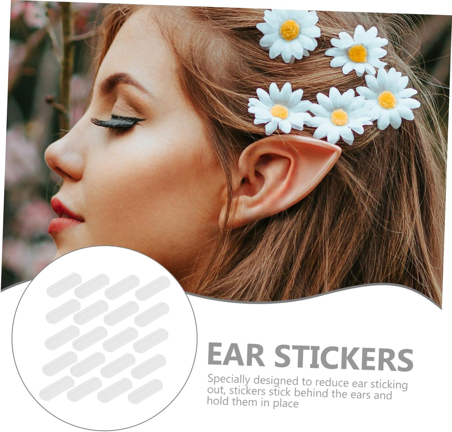 Ear Corrector 30pcs Elf Ear Stickers Cosmetics Ear Patch Vertical Ear Tape  Cosmetic Ear Tape Boxed Orthotics White Ear Sticker Cosmetics Ear Sticker  Ear Tape Ear Corrector