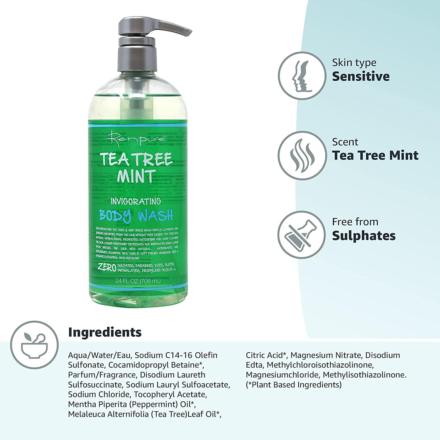 Renpure Original Tea Tree Essential Oil & Peppermint Moisturizing Body