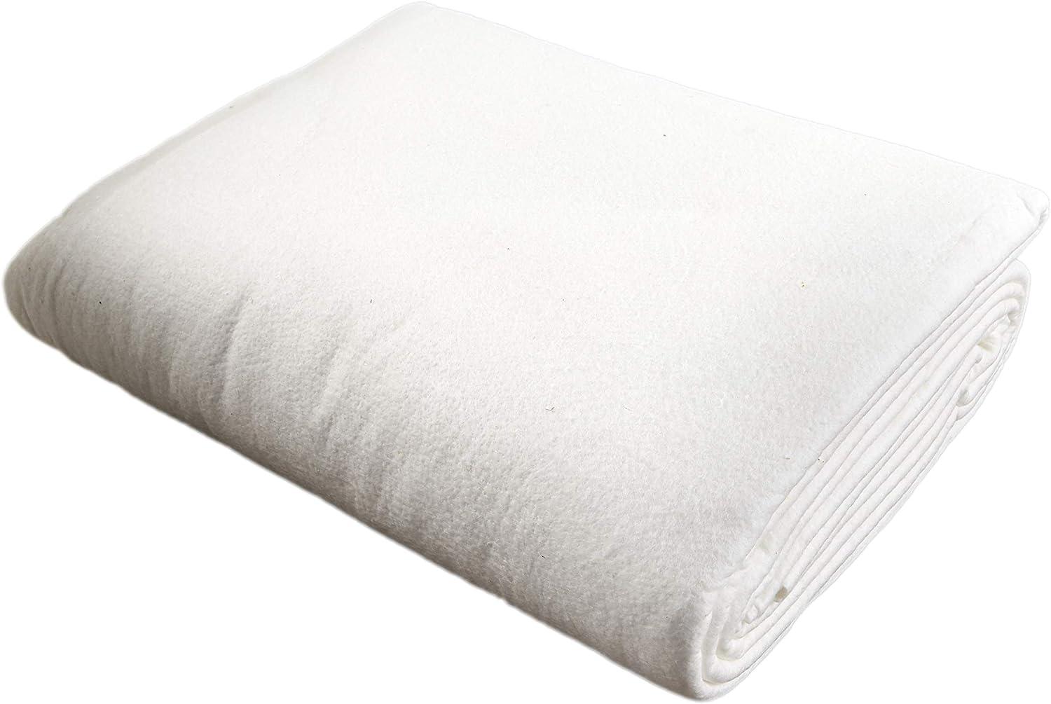 Quilter's Dream White Cotton Batting - 122x122 Inch King Size 100% Cotton