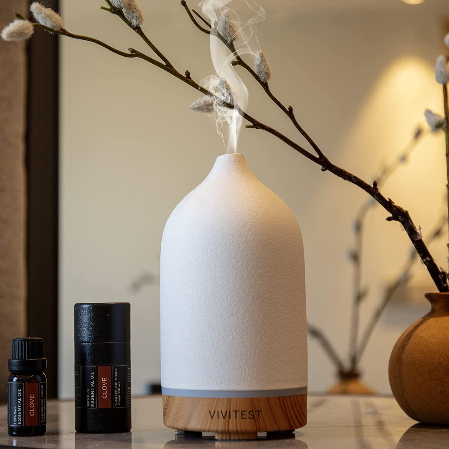 VIVITEST Ceramic Stone Essential Oil Diffuser