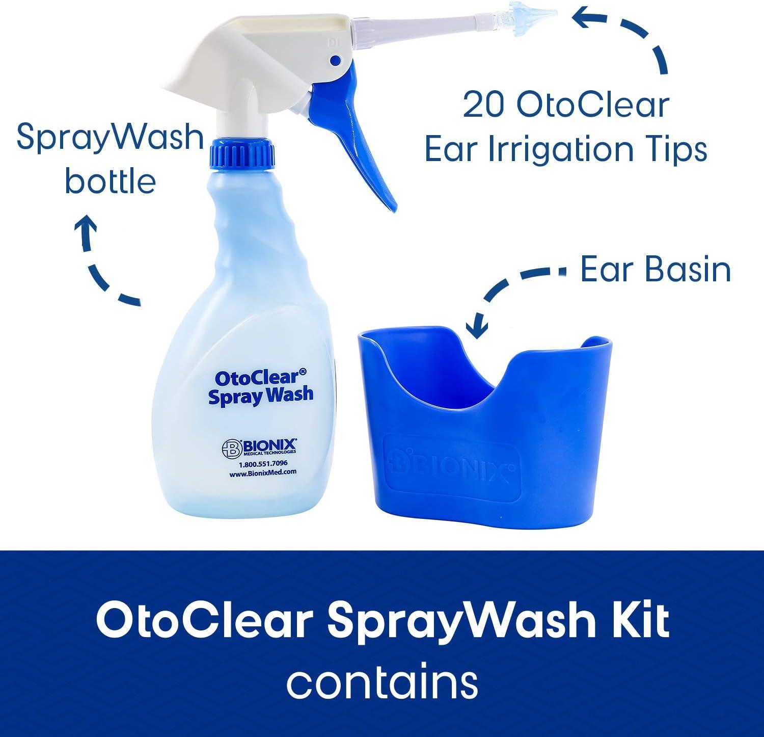Bionix OtoClear Ear SprayWash Kit EasyToUse Ideal for Healthcare