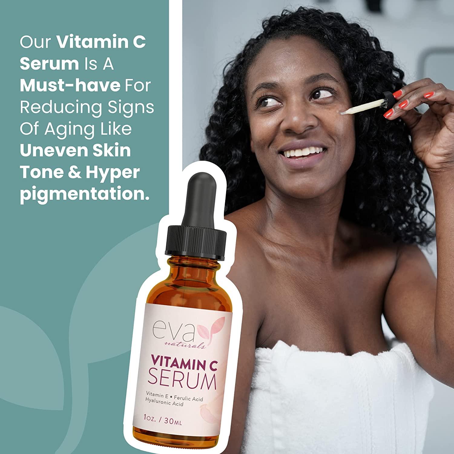 Eva Naturals Facelift in a Bottle 3in1 AntiAging Set with Retinol