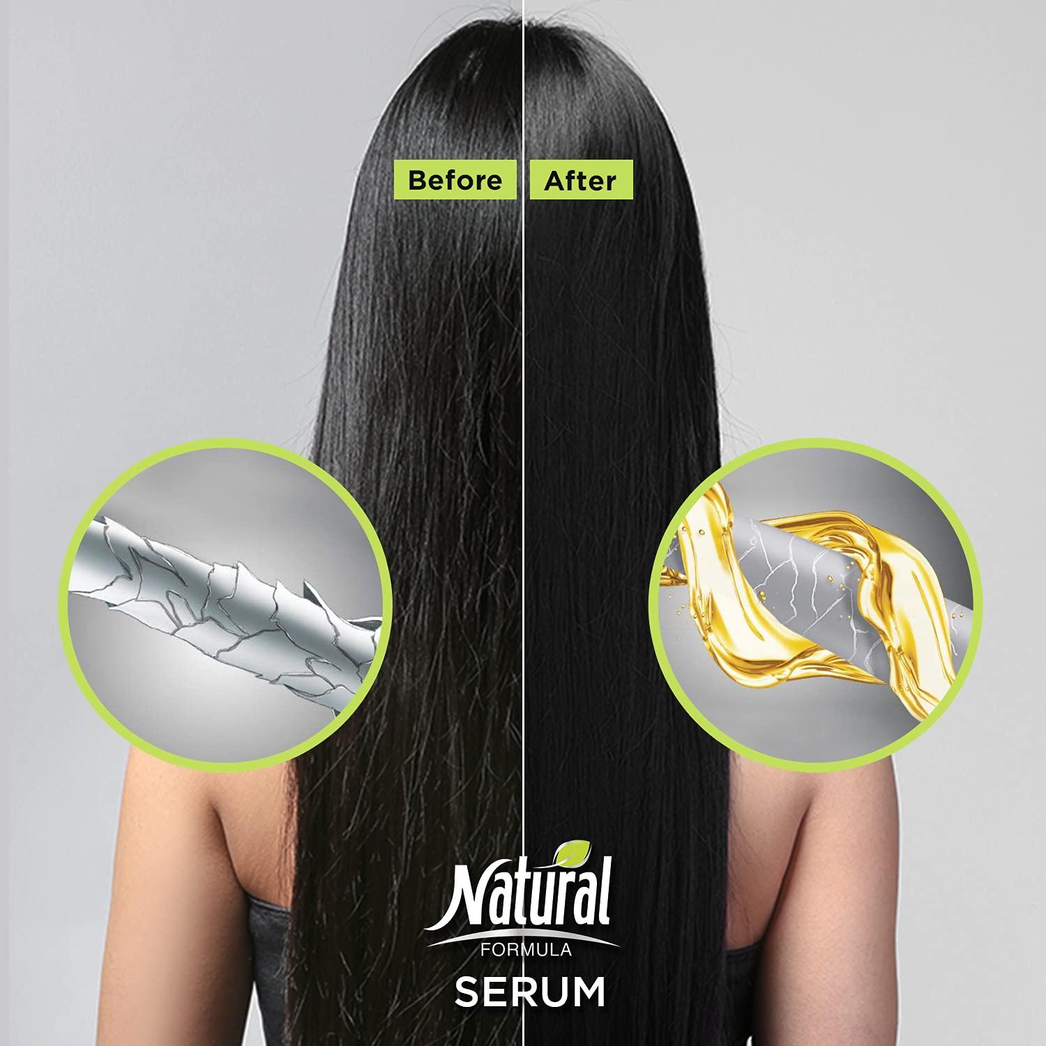Natural FORMULA Keratin Intense Hair Serum Keratin Infused Dry Damaged