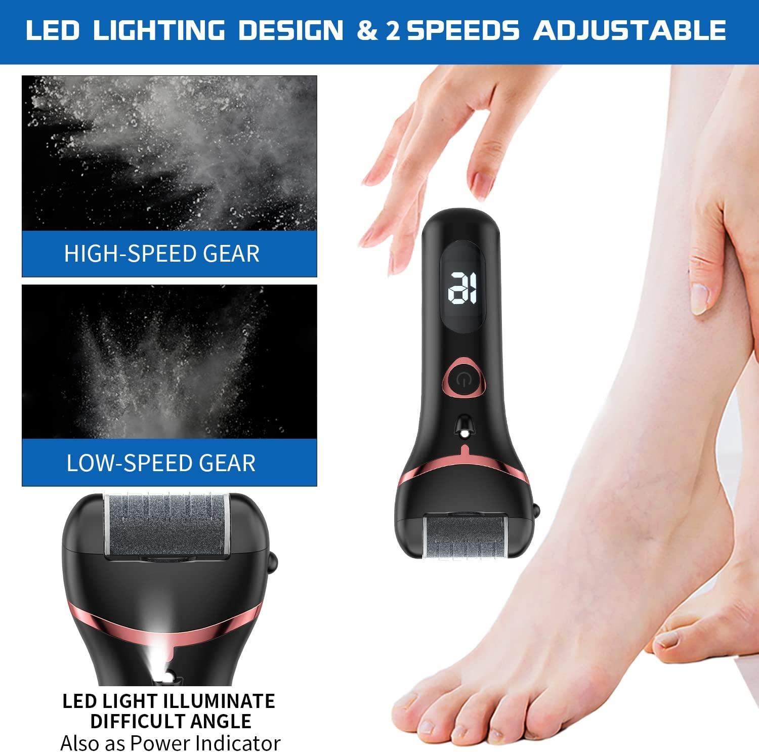 Electric Foot Dead Skin Exfoliator Callus Remover Rechargeable