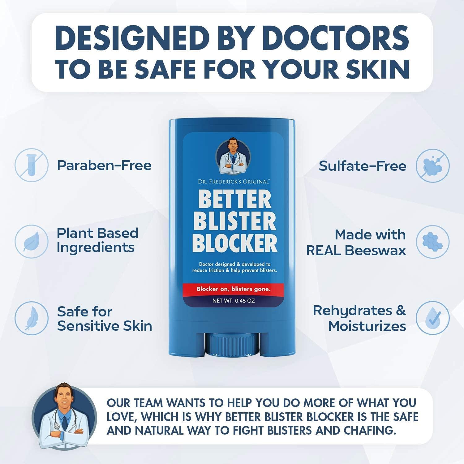 Dr. Fredericks Original Better Blister Blocker 0.90 oz 2 Pack Anti