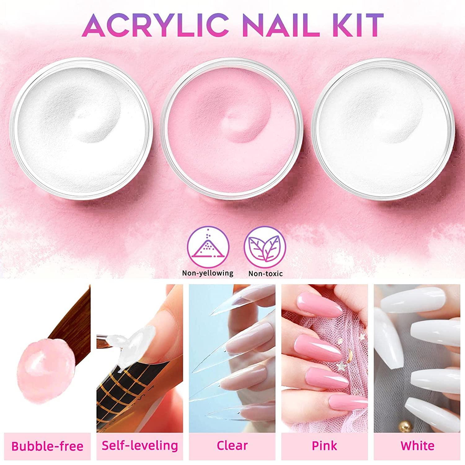Acrylic Nail Kit Acrylic Powder Set Professional Acrylic with