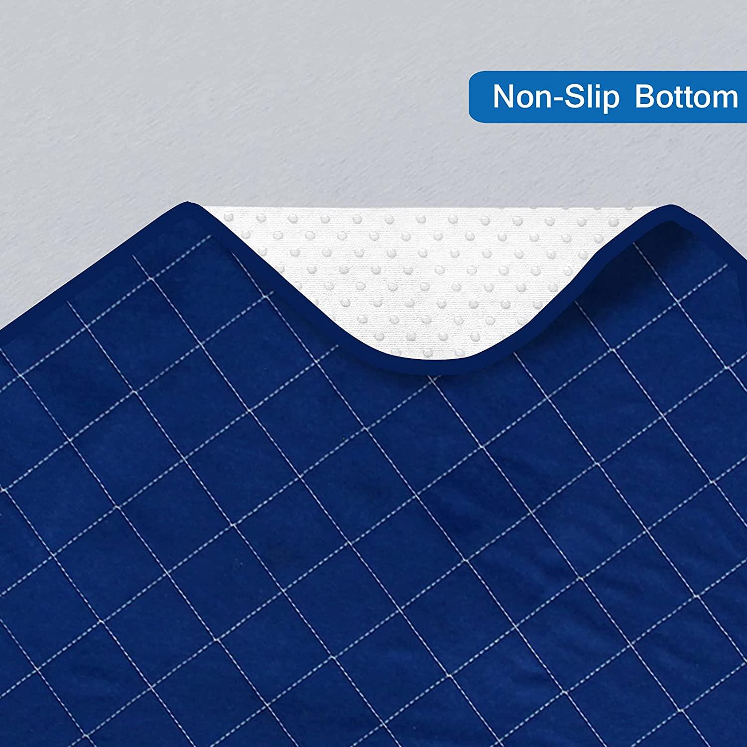 Washable Incontinence Bed Pad 34x52 Inch Waterproof & Highly