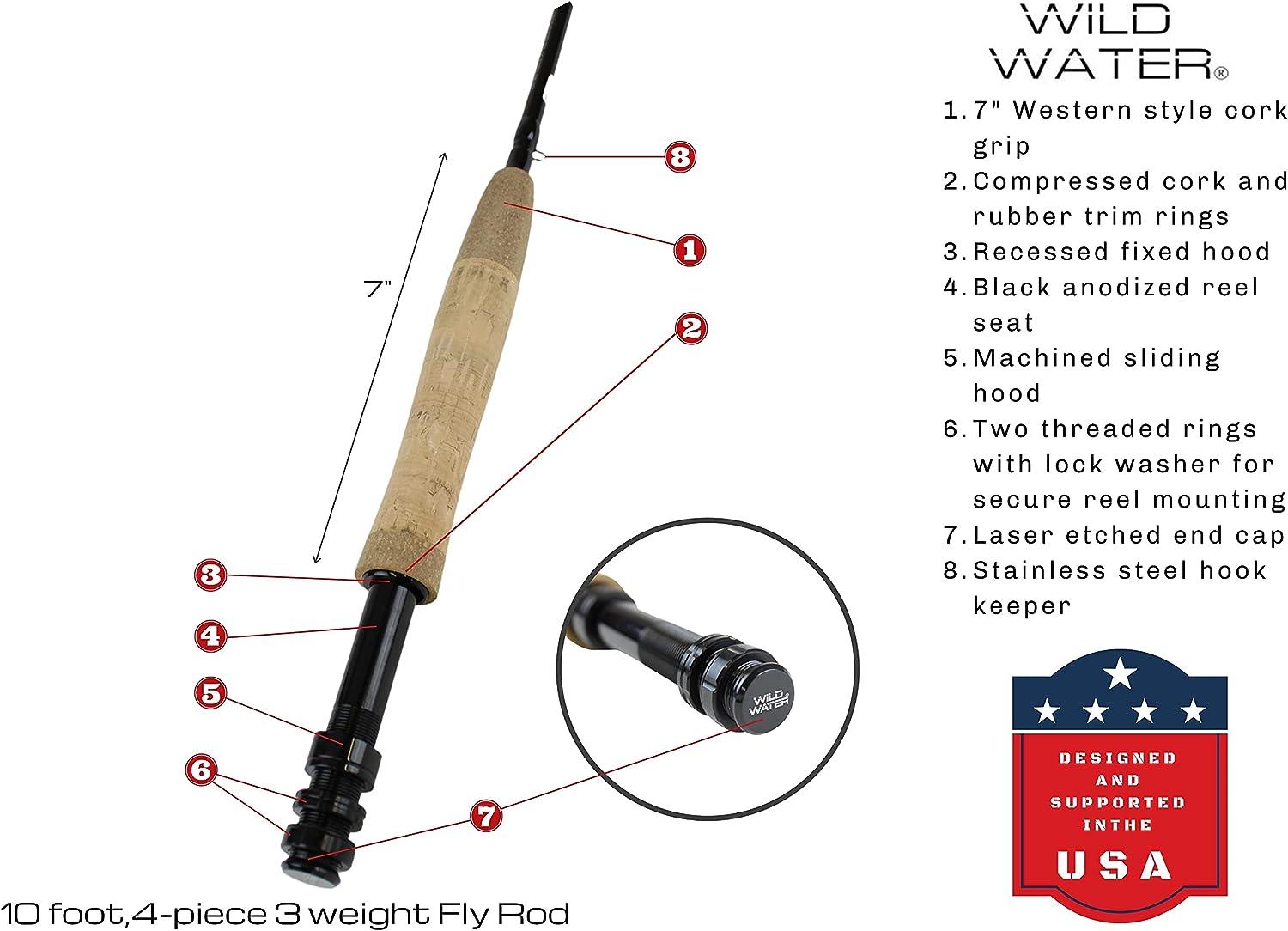 Wild Water Fly Fishing Complete Deluxe 3wt 10ft Euro Nymphing Kit Rod & Reel Combo | Buy Now with Express International Delivery | GoSupps.com Wild Water Fly Fishing Complete Deluxe 3wt 10ft Euro Nymphing Kit Rod & Reel Combo | Buy Now with Express International Delivery | GoSupps.com