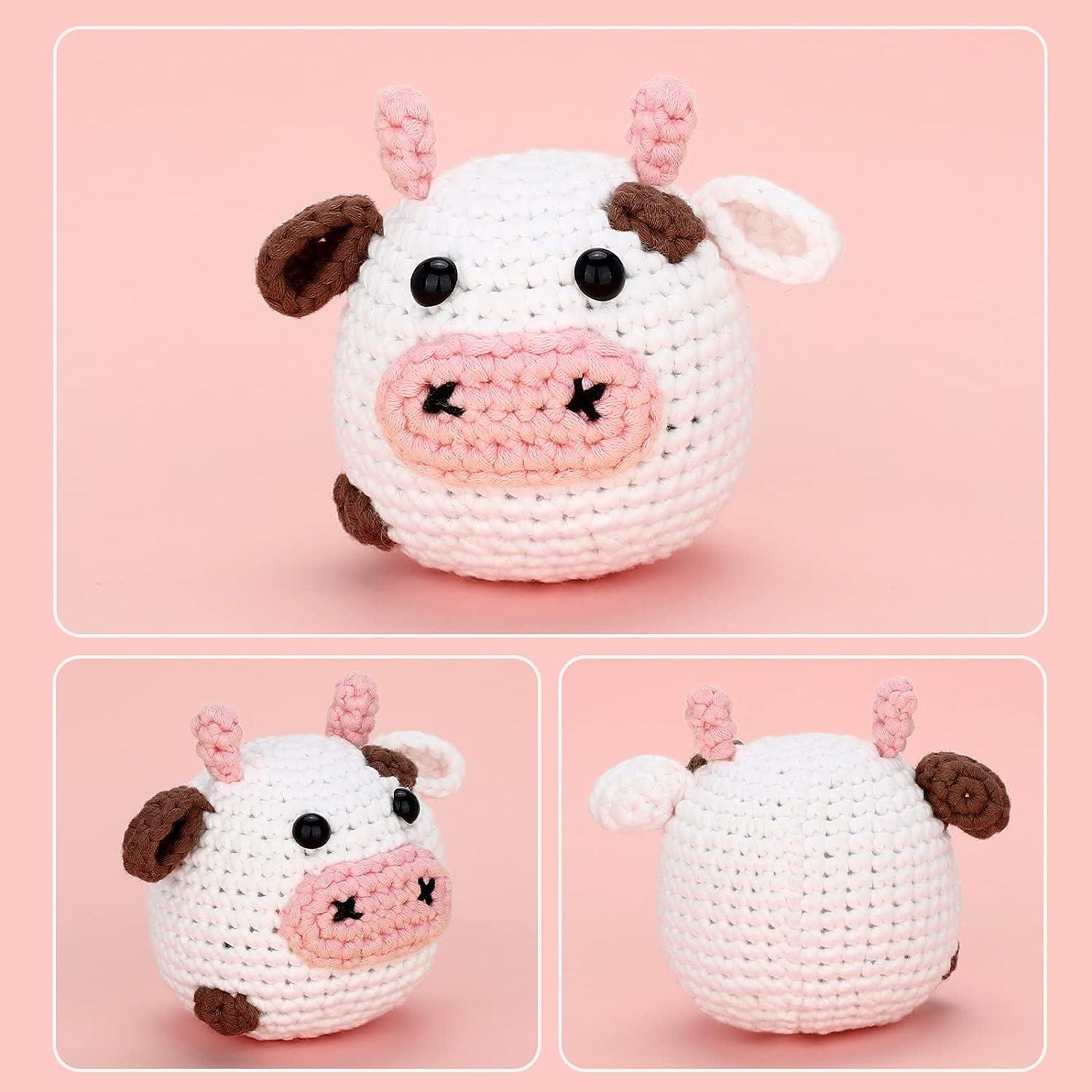 Piggy Crochet Kit. Crochet Kit. Crochet Materials. Crochet Pattern.  Amigurumi Crochet. Amigurumi Crochet Pattern. Amigurumi Doll. 