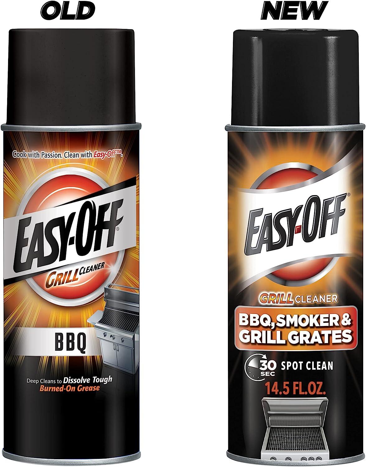 Easy Off Oven Cleaner 14.5oz Aerosol Can (Pack of 3) : Health &  Household