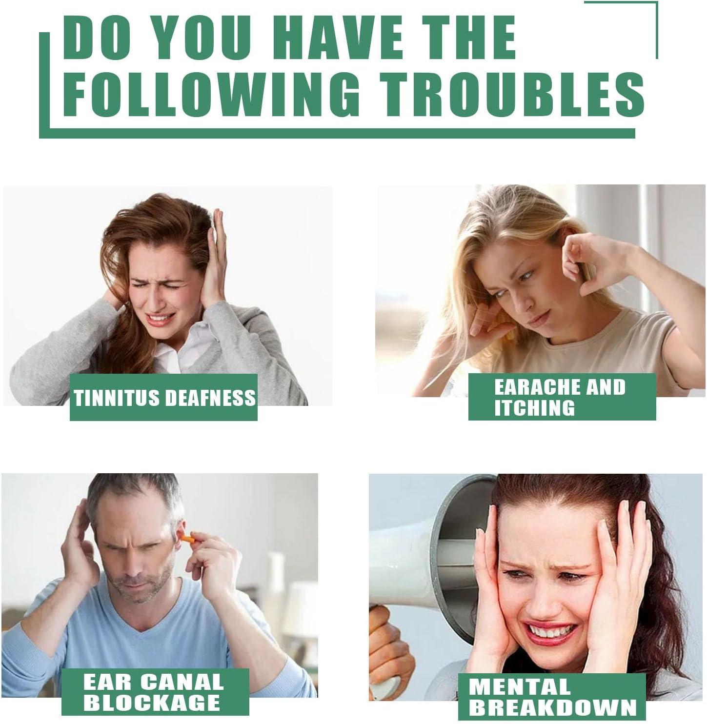 South Moon Tinnitus Relief Ear Drops for Adults Alleviate Ear Ringing