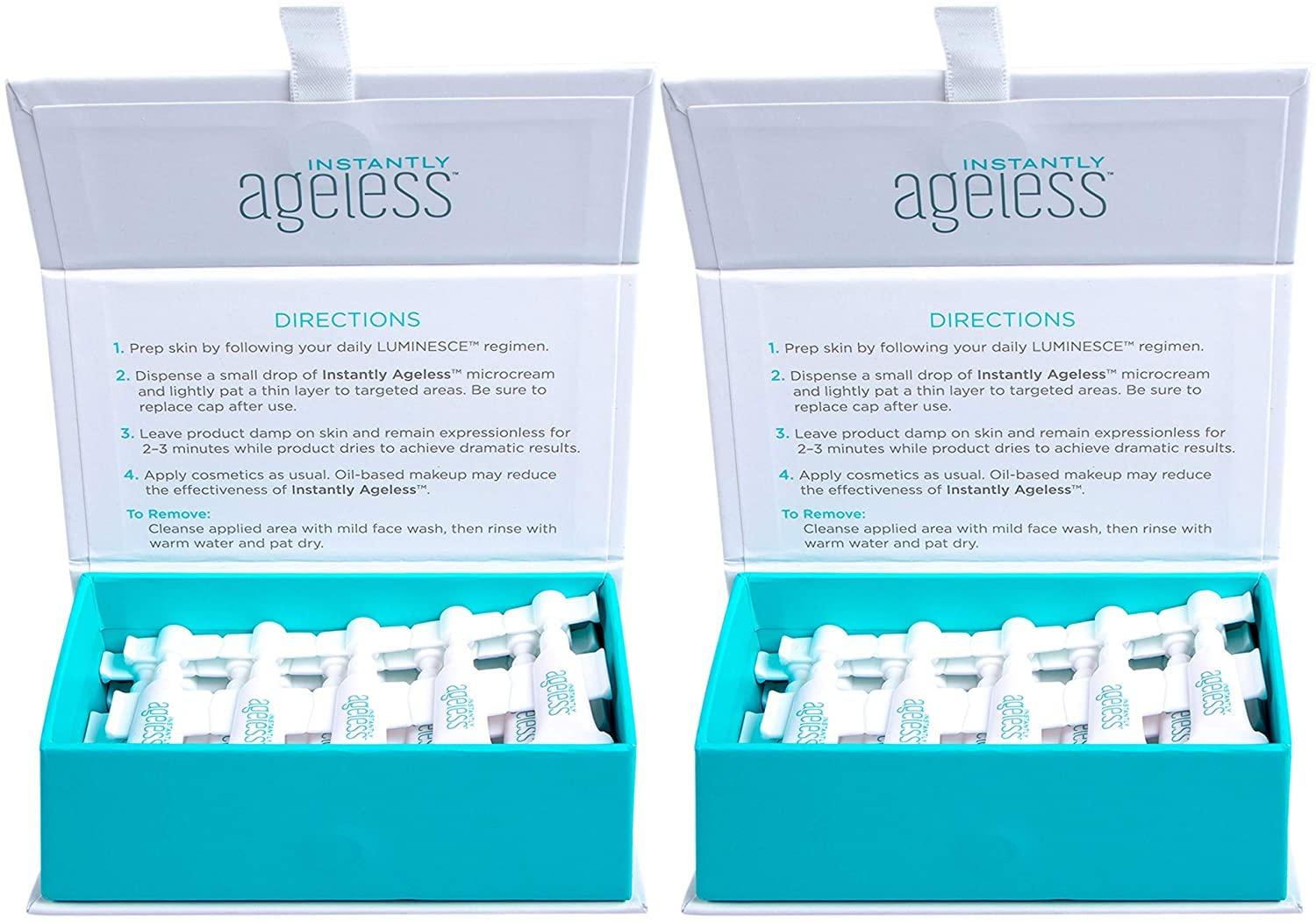 Instantly Ageless Anti-Wrinkle Micro-Cream - 2 Boxes x 25 vials +