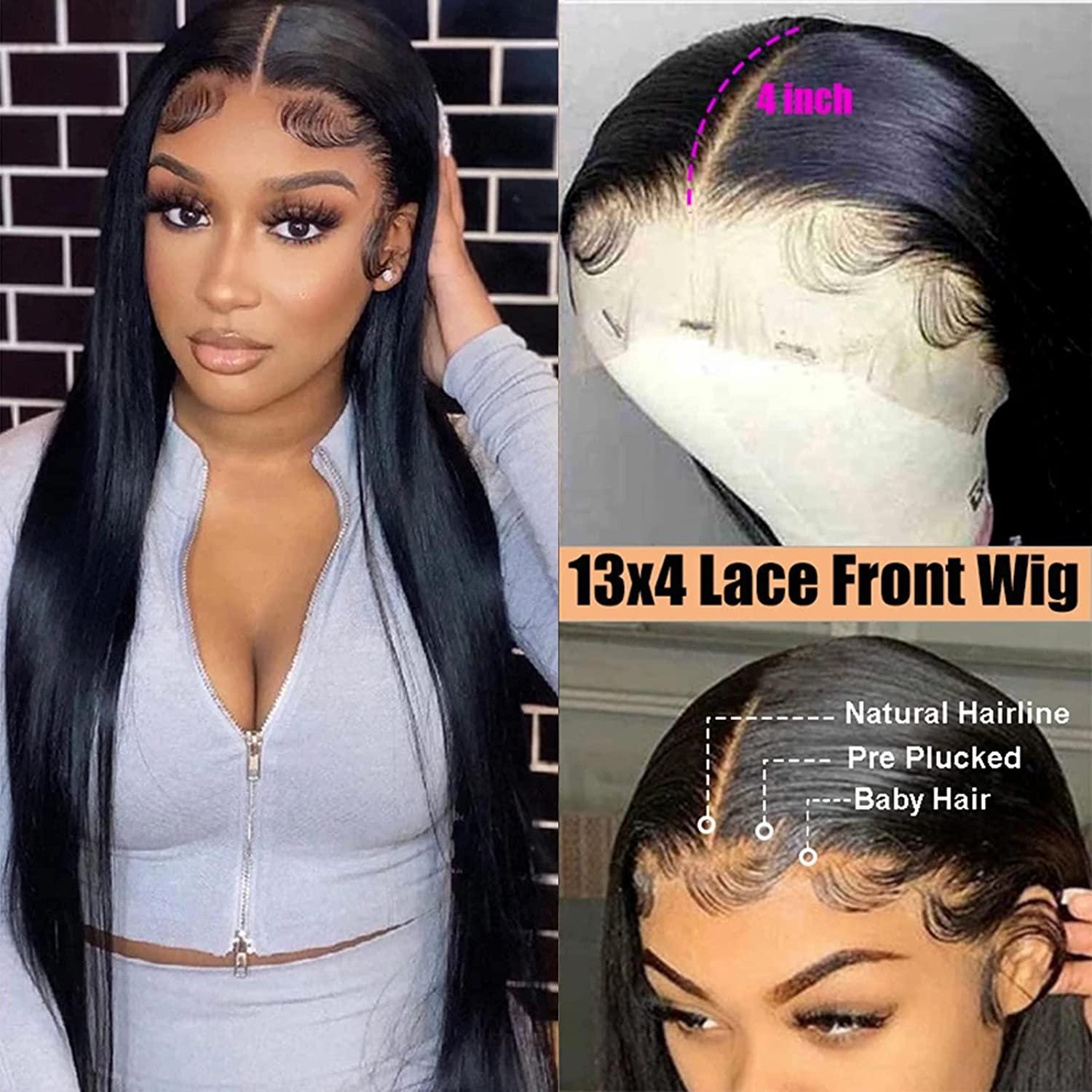 4 lace top front wigs