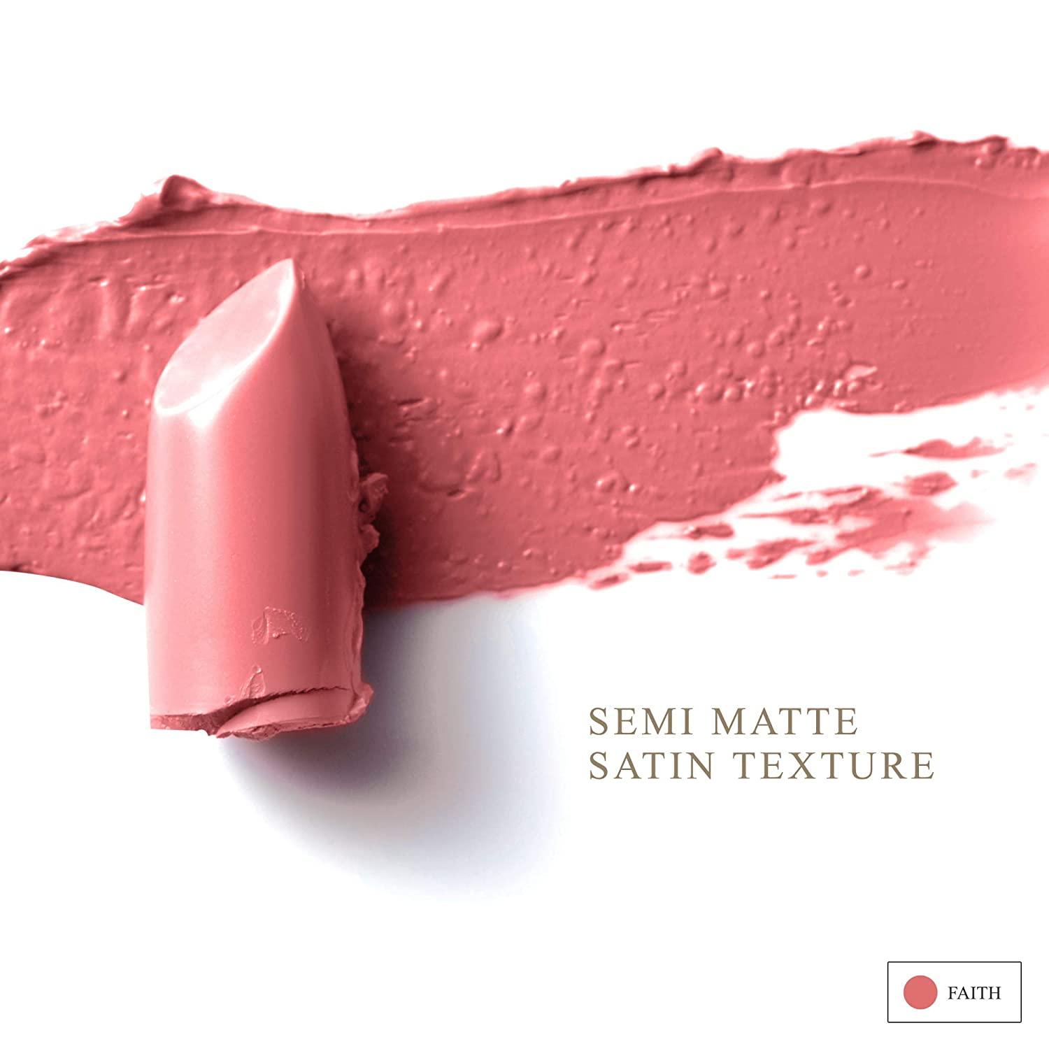 All Natural Semi Matte Lipstick Moisturizing, Non Toxic, Highly