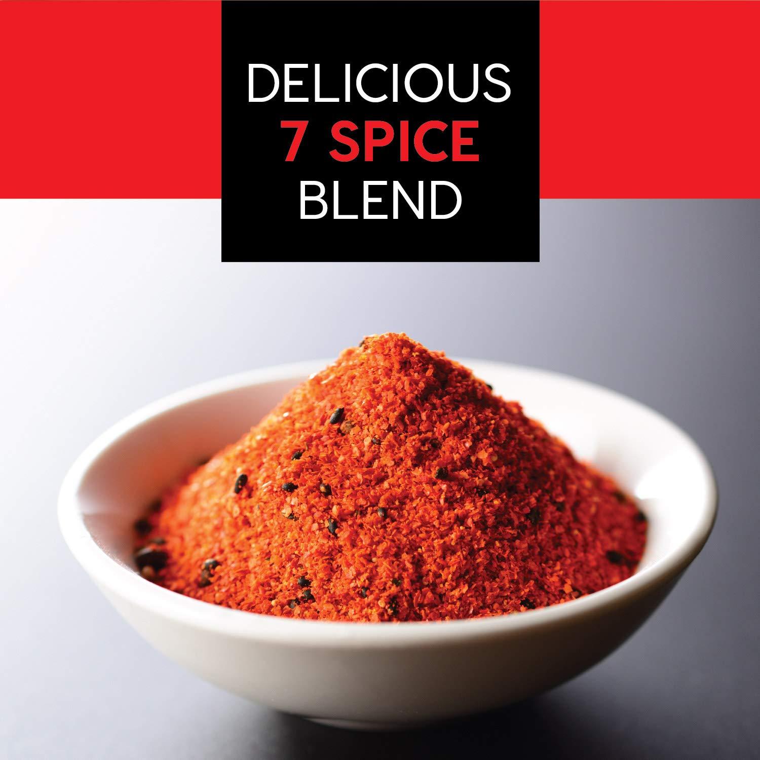 Shichimi Togarashi Seasoning, 1.7 oz. Japanese Seven Spice Togarashi