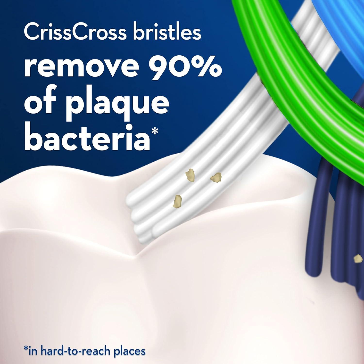 OralB CrossAction Max Clean Manual Toothbrush Soft 4 Count