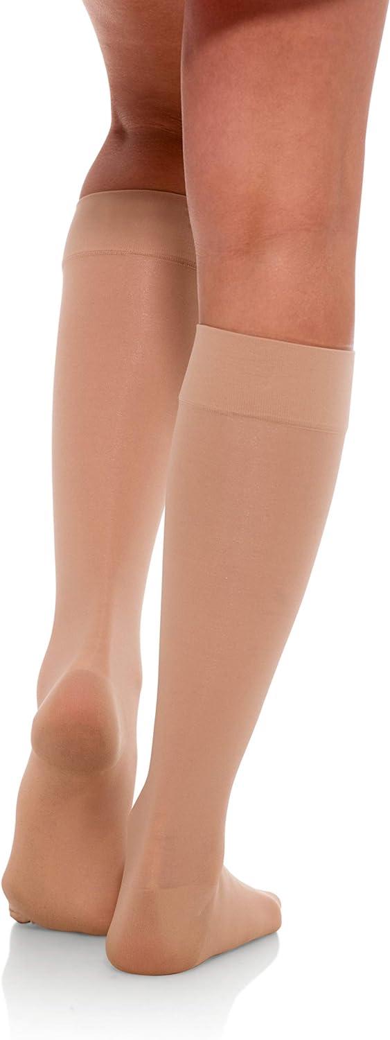 JOMI Thigh High Compression Stockings, 20-30mmHg Surgical Weight Open